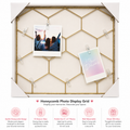 Honeycomb Photo Display Grid